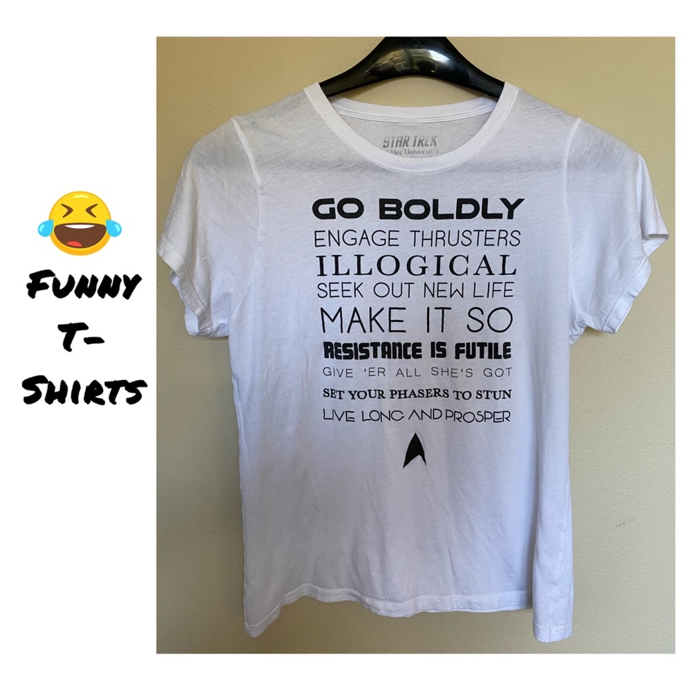 Star Trek Her Universe “Go Boldly” T-Shirt